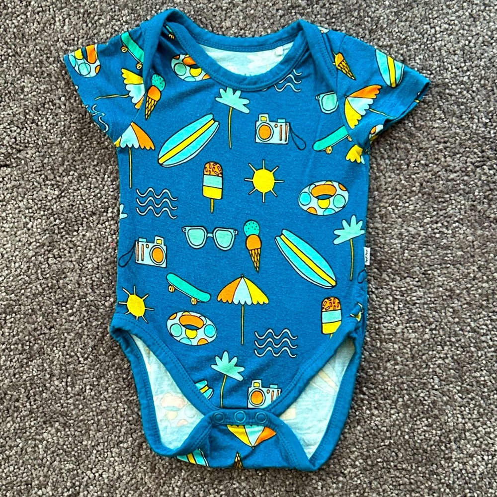 Little Sleepies Surfs Up Bodysuit  - Newborn